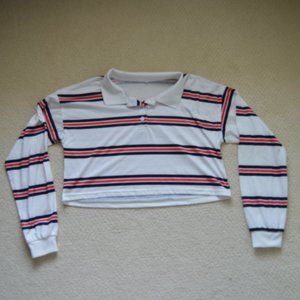 SHEIN Collared Long Sleeve